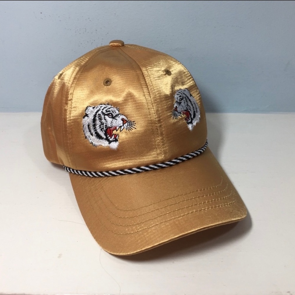 Gold hat from free people